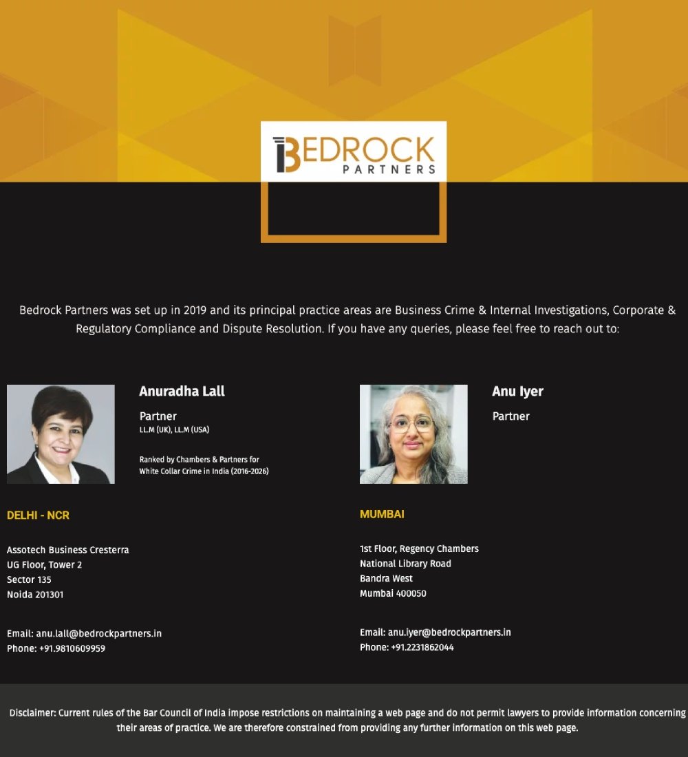 Law firm services Website