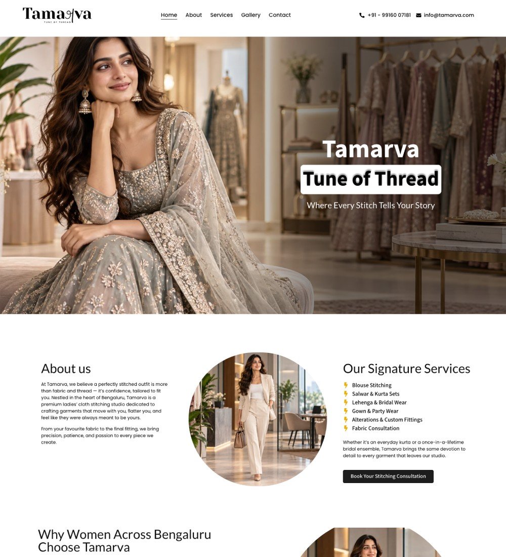 Online Boutique Services website